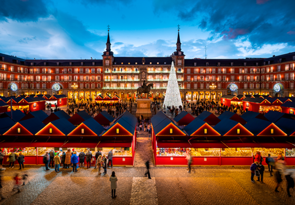 puente de diciembre lueces de navidad